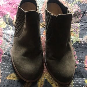 Greenish Yoki mule clog whatever booties